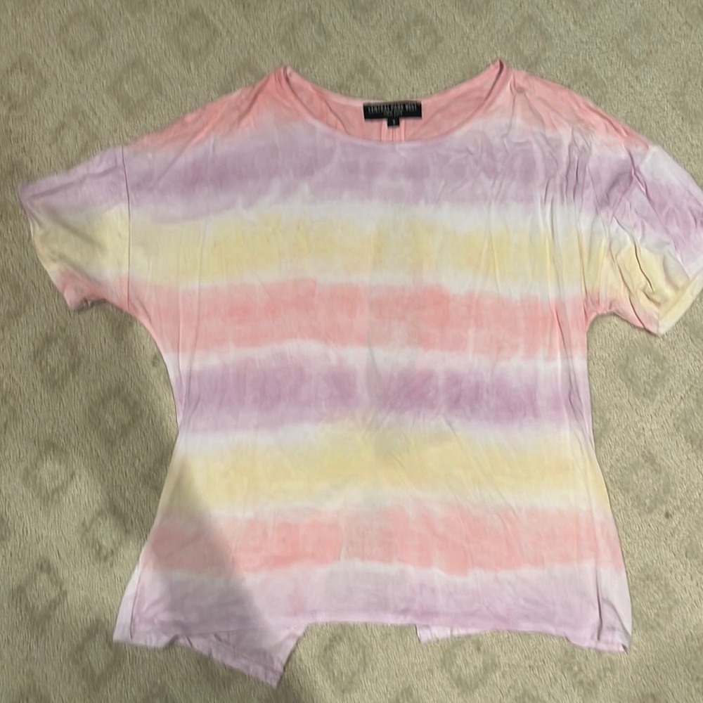 Central Park west tie dye tshirt size small